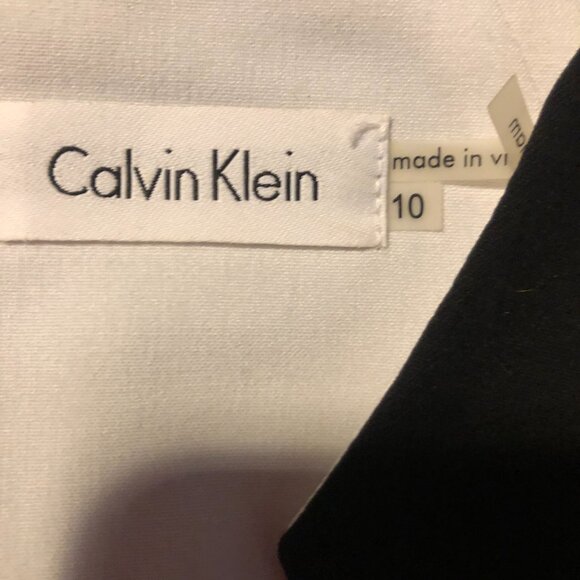 Calvin Klein Black Sleeveless Dress, Size 10 - Picture 10 of 10